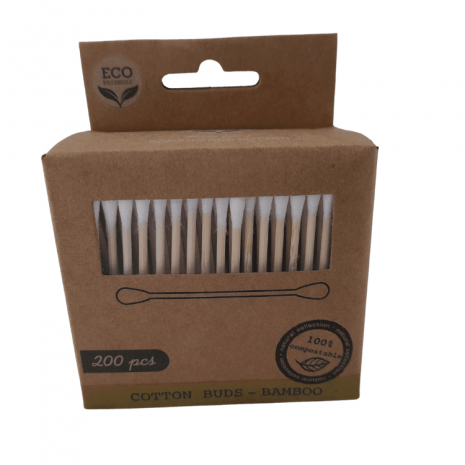 Eco-friendly Lifestyle Bamboo Cotton Buds Swabs