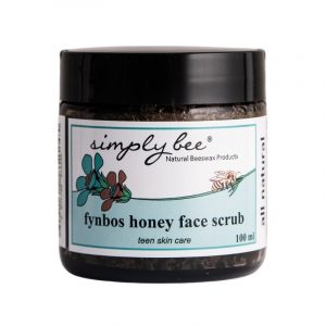 Simply Bee Teen All Natural Fynbos Honey Facial Scrub 100ml Front