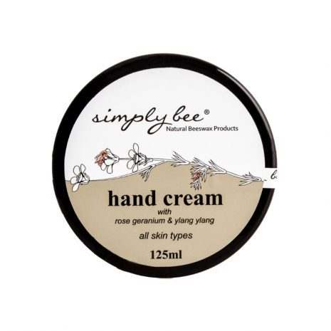 Simply Bee All-Natural Hand Cream 125ml Front