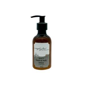Simply Bee Men's Hand and Body Lotion Front