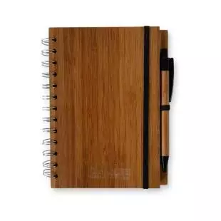 Upcycle Bamboo Covered Recycled Paper Notebooks Sustainable Stationary (2)